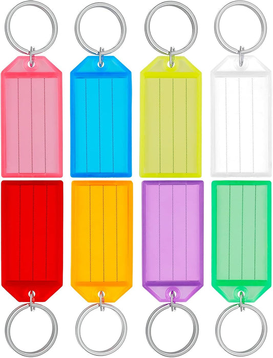 Étiquettes porte-clés: en plastique, 20 Pièces, 5 cm